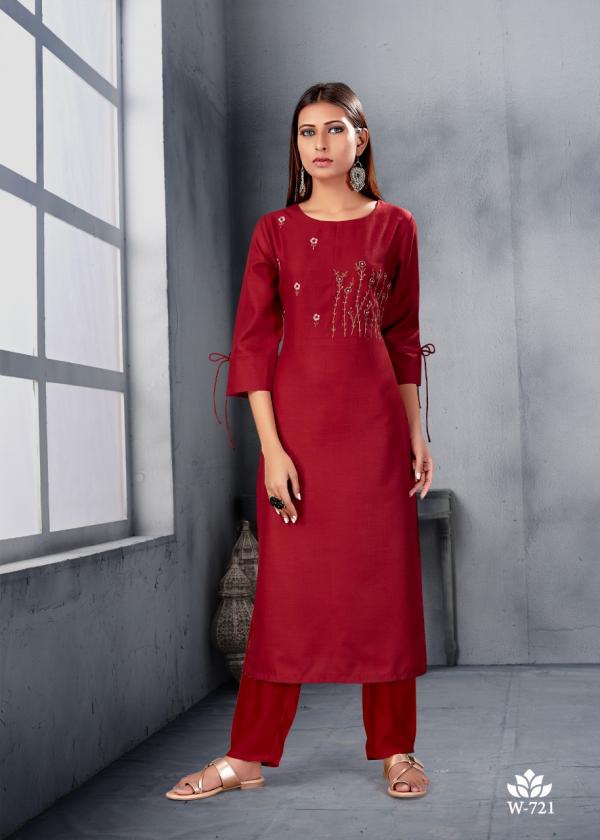 Snapstyle Classic-Cotton-With-Embroidery-Kurti